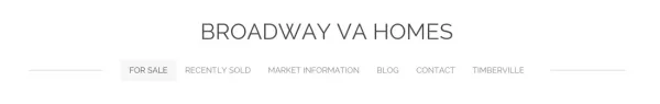 Broadway or Timberville Real Estate Information