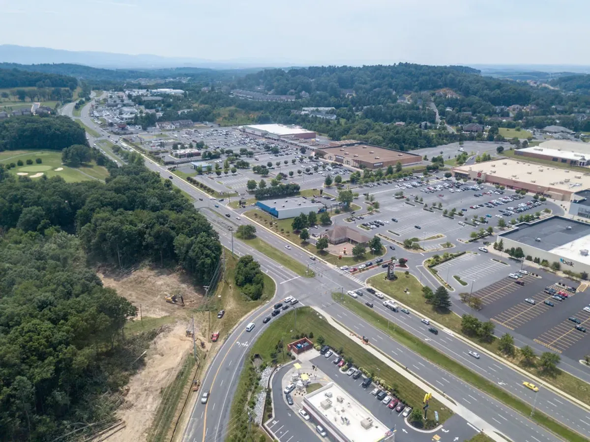 Construction for Aldi has begun
