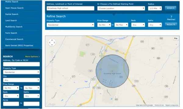 How To Search for Houses Based on Location: Proximity Search