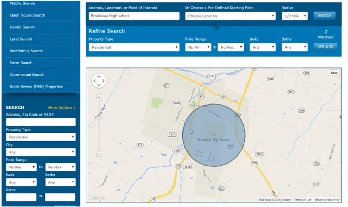 How To Search for Houses Based on Location: Proximity Search