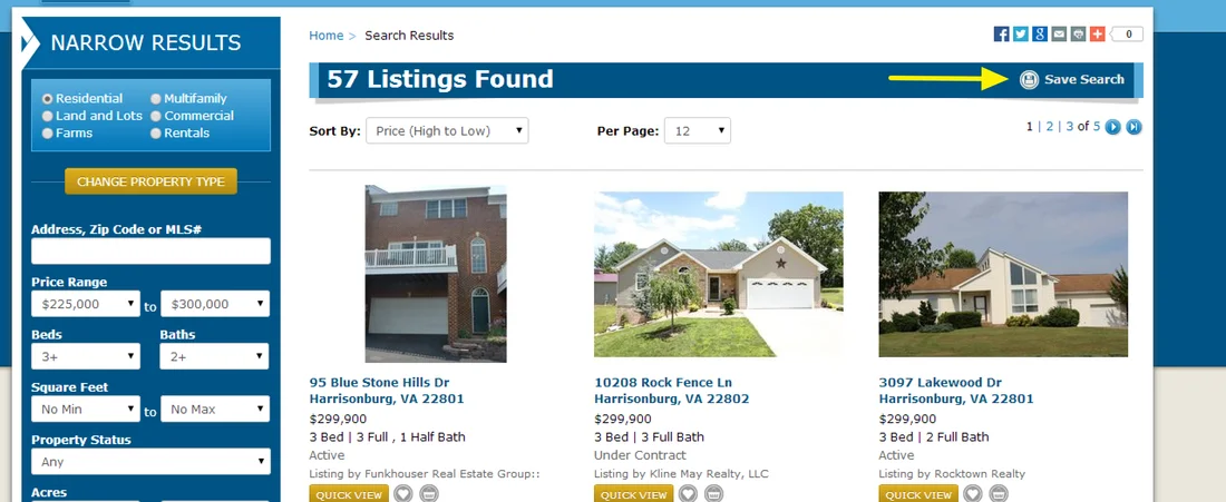 Be Alerted about New Homes for Sale!